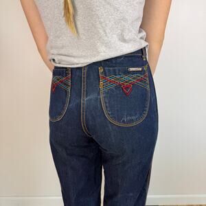 Vintage dark wash high rise jeans Pentimento size 6